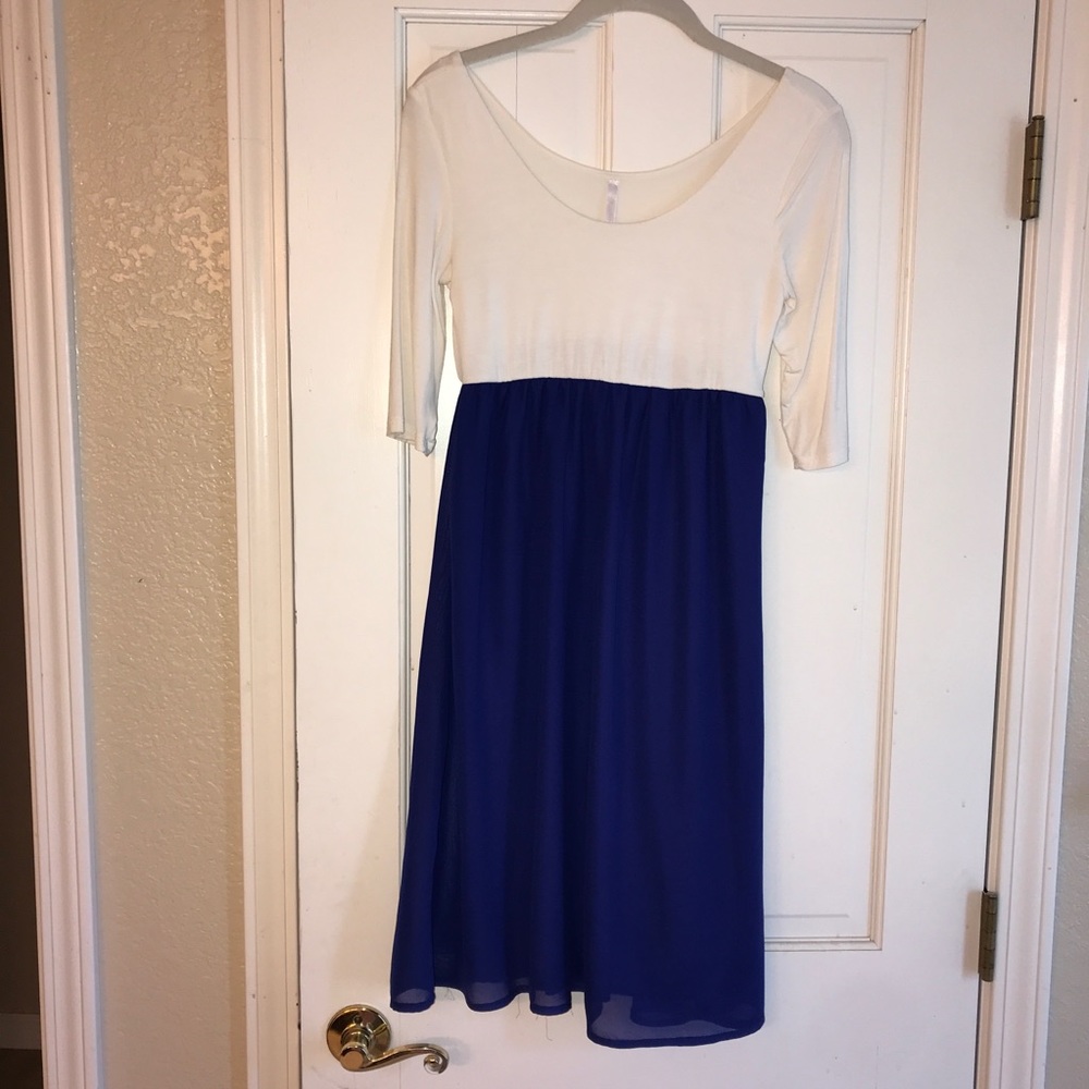 Pink Blush Two Toned Dress